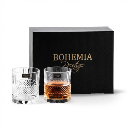 Szklanki do whisky Bohemia 340 ml – Zestaw 6 szt. Elegant Prestige