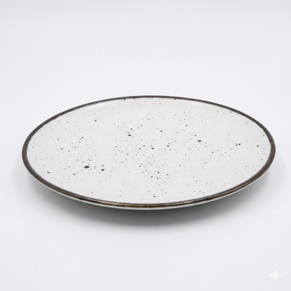 Talerz Deserowy Bogucice Alumina Cottage White 17 cm