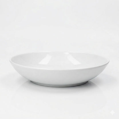 Talerz Głęboki do Zupy LUBIANA Roma 22cm Biały
