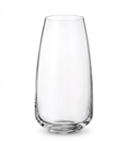 Elegancka wysoka szklanka do drinków Bohemia Crystalite z kolekcji Alizee o pojemności 550 ml